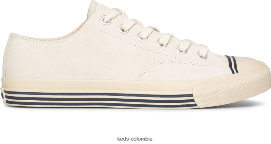 RF0RND257 súper gamuza crema unisexo Keds